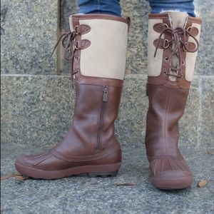 Ugg Belcloud Tall Waterproof Leather Boots